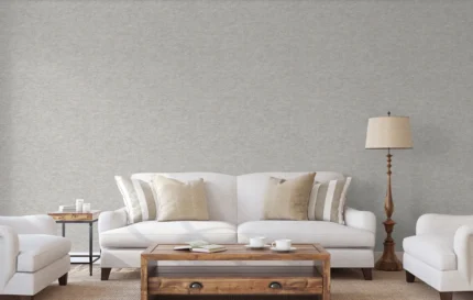 Gray Embossed Wallpaper – 3D Textures (7815-3)